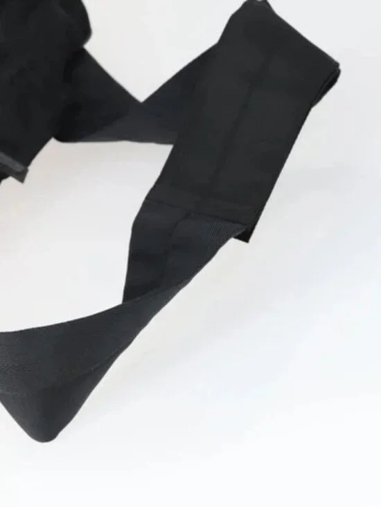 PRADA Shoulder Bag Nylon Black Silver Auth - Picture 7 of 16